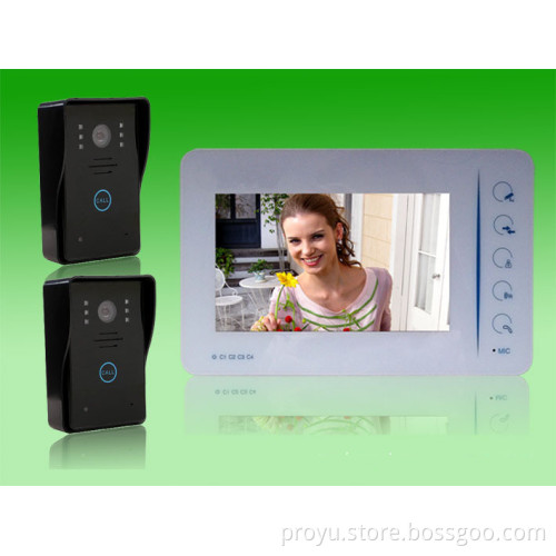 Globe Popular 7" TFT Waterproof Video Door Phone PY-V807MJ11